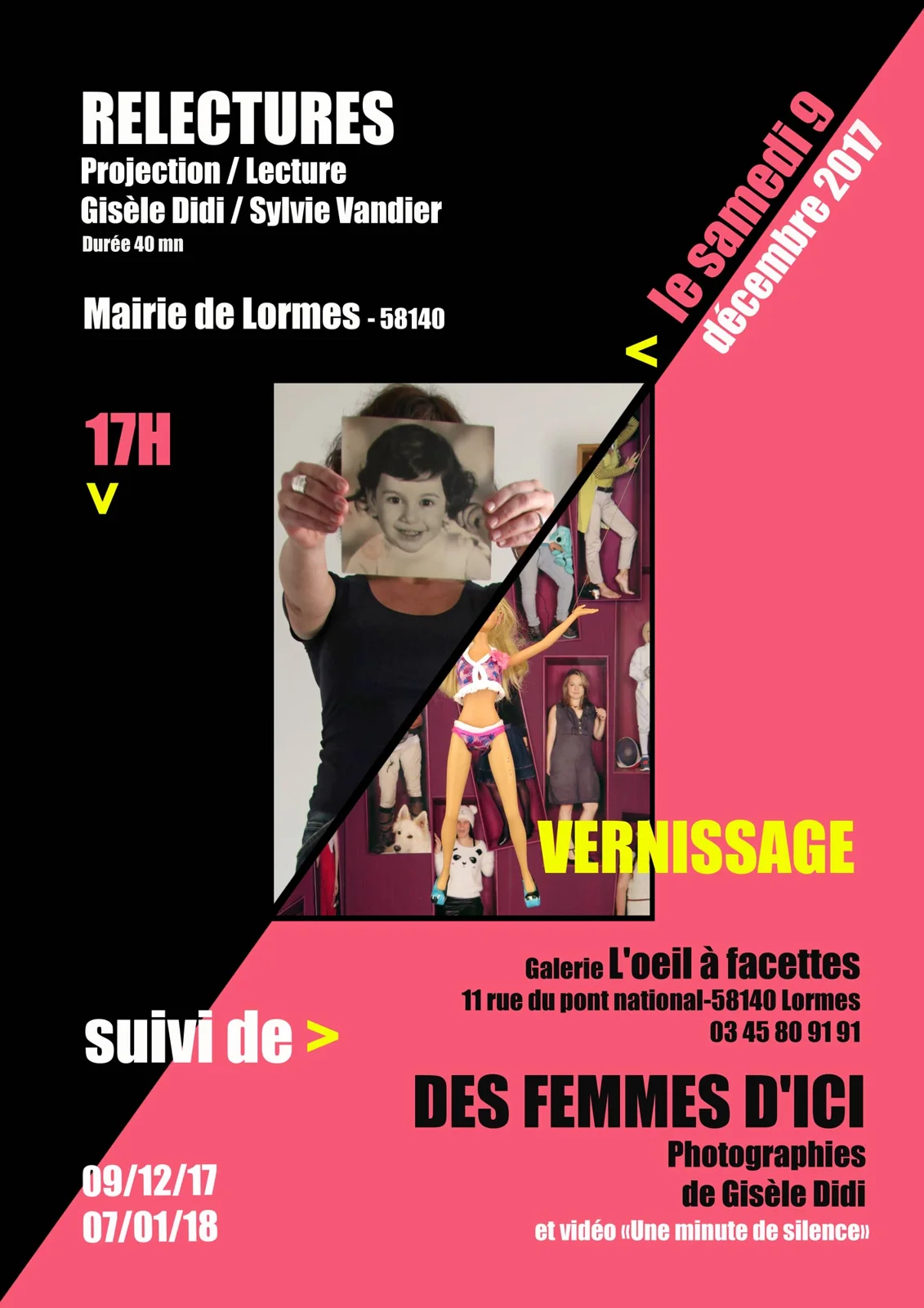 Du 9 décembre au 7 janvier 2018