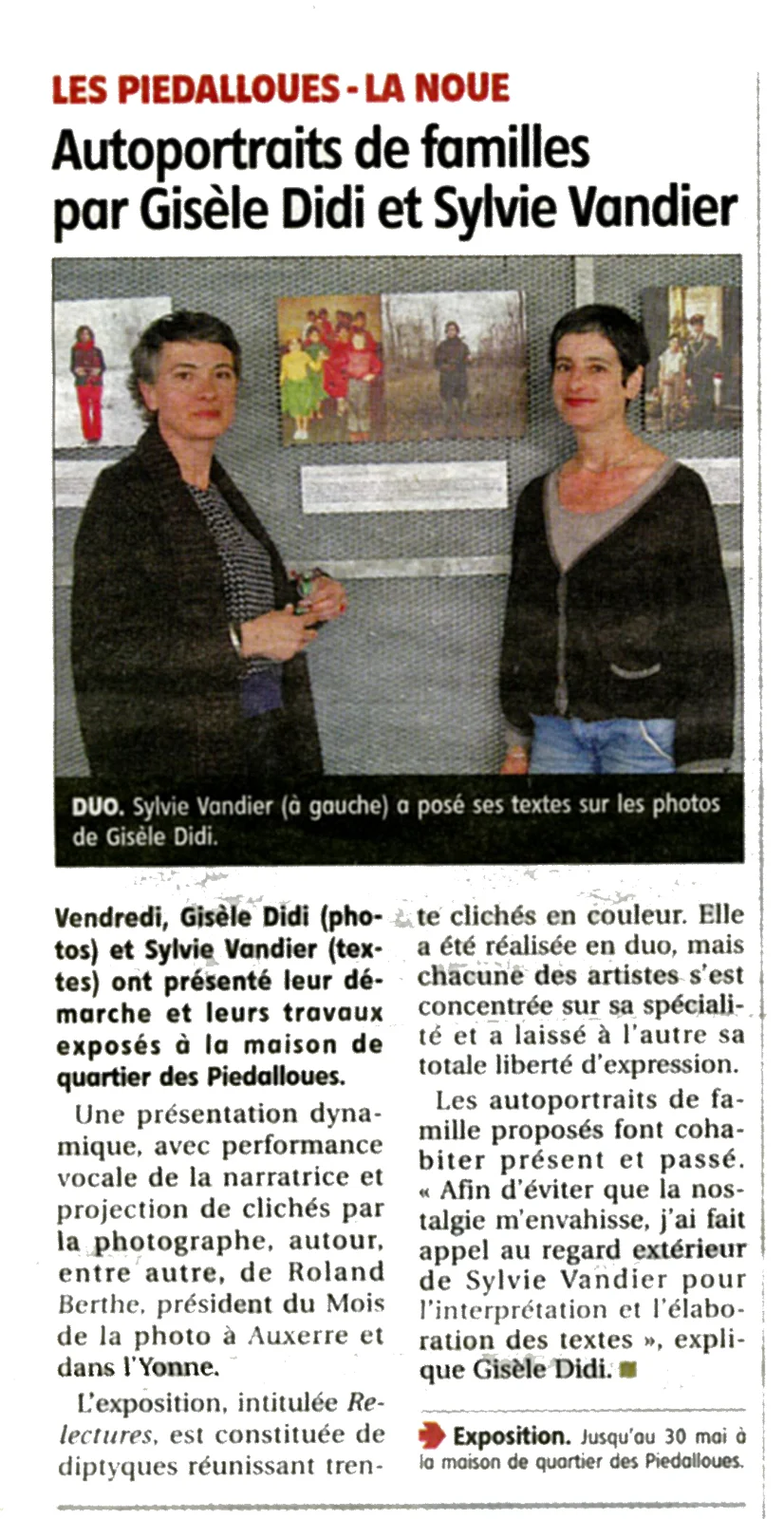 Avril / Mai 2016