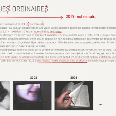 Chronique ordinaire 2019-...