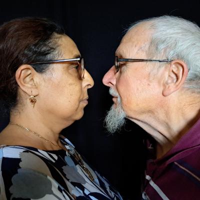 Fatna et Alain Bringaud