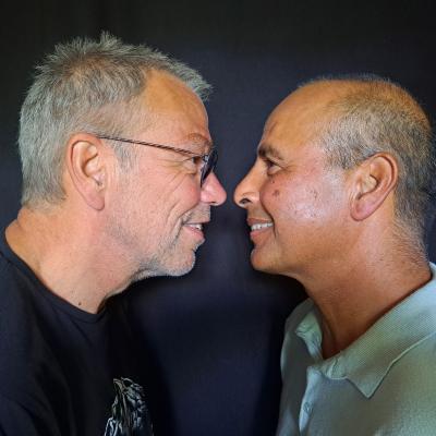 Lex Blok et Carlos Kribben