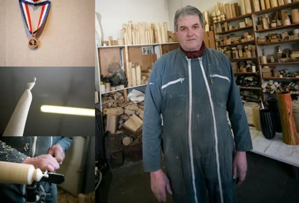 TOURNEUR D’ART SUR BOIS

Artisan, ouvrier, qui travaille au tour. Le tour est un dispositif, une machine-outil qui sert à façonner des pièces en leur imprimant un mouvement de rotation.

« Recherche perpétuelle de l’effet à donner à la matière ».

Bernard Willmann