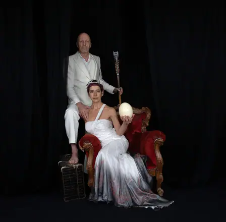 Autoportrait avec Henk Slomp