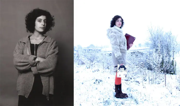 ET SI ON SE DEVINAIT... Les femmes à gauche et à droite se ressemblent énormément. C'est pour ça qu'il faut faire jaillir la photo du bébé ?