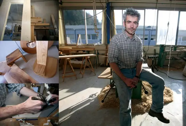 EBENISTE (ECOLABEL) Artisan spécialisé dans la fabrication des meubles de luxe ou de caractère plus décoratif qu'utilitaire. « Concevoir et 