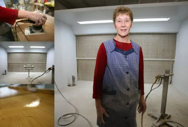 VERNISSEUSE Ouvri ère spécialis ée dans les travaux de vernissage. Le vernis est une solution résineuse qui laisse sur le corps où on l'appl