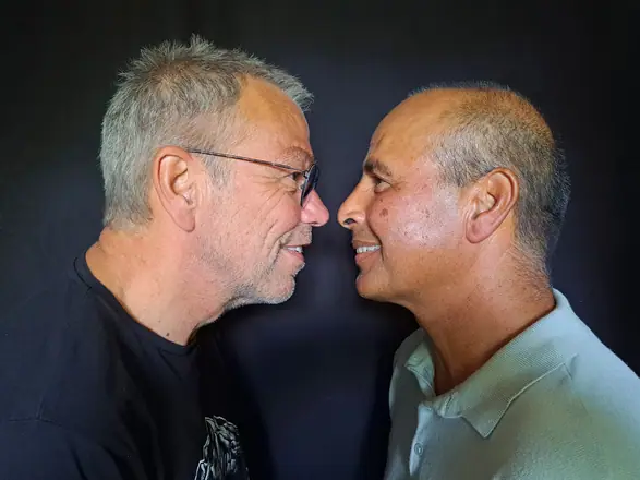 Lex Blok et Carlos Kribben