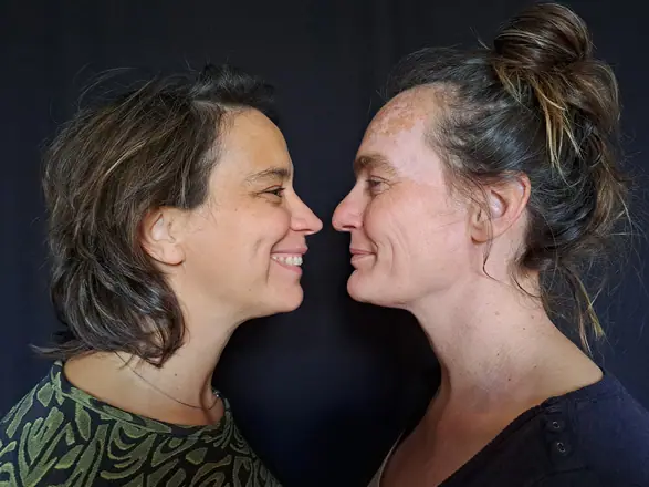 Nanou Leboulle et Marlies Drenth
